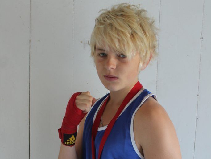 Christopher Brackin is shaping up to be a promising young boxer. Christopher Brackin is shaping up to be a promising young boxer.